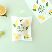 그레이스벨 부활절 계란 2구 생분해 접착 비닐 열매1203 (10매) 간단하고 쉬운 계란포장 달결포장지