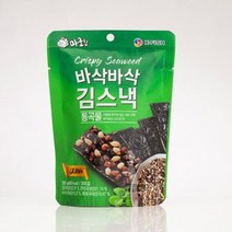 웰빙영양간식 어린이간식 안주 김스낵 통곡물맛 6봉, 1, 20g, 1