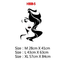네일샵 스티커 시트지 포인트 인테리어 뷰티 살롱 네일 헤어 살롱 비닐 벽 스티커 장식, h308-5, 사이즈 xl