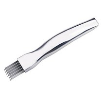 스테인레스 스틸 수동 슬라이서 절단 실크 나이프 야채 마늘 커터 음식 빠른 헬기 홈 주방 도구, 1PC