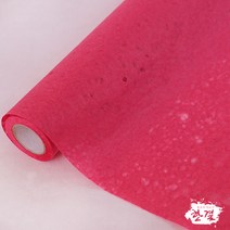 [진한색한지] 한결한지 국산한지 포장용 공예용 창호용 조명용 롤운용지20M 롤한지, 02색낙수롤지, 08.진분홍색