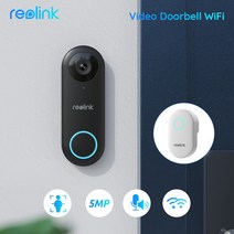 무선홈캠 강아지홈캠 PTZ카메라 IP카메라 홈캠 펫캠 Reolink 2K 비디오 초인종 와이파이 스마트 야외 홈 인터콤 사람 감지 유선 문짝 벨 PoE 차임 지지대 알렉사 포함, 7.PoE Doorbell Chime  AU 플러그