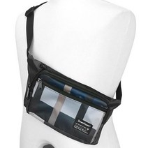 남자 남성힙색 남성여름가방 어깨매는 웨이스트백, 블랙ㅡFREE