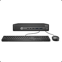 Amazon Renewed HP EliteDesk 800 G2 데스크톱 미니 비즈니스 PC Intel 쿼드코어 i5-6500T