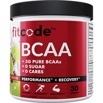 핏코드 BCAA 체리 라임에이드 맛, 1개, 240g