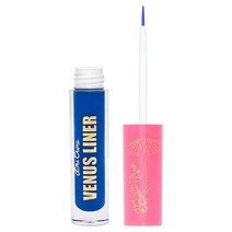 Lime Crime 비너스 피그먼트 리퀴드 아이라이너 정밀 브러시 오아시스코발트 블루 - 울트라 매트 수성 포뮬라는 오래 지속되고 얼룩 방지 및 빠른 건조 비건 동물 실험 없음 8, Oasis (Cobalt Blue)