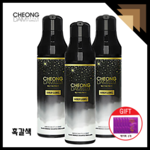 뉴청담스타일 골드라벨 포레스트 염색샴푸 흑갈색 200ml + 헤어팩, 골드라벨 흑갈색3개+헤어팩6개