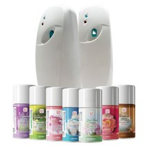 아로마에어 방향제 타이머자동분사기 향캔 리필, 280ml, 1개, 라벤더