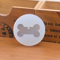 와이지알씨 미라클 72 실리콘 몰드 홈있는 뼈다귀형 네임텍 팬던트 UV 레진 에폭시 레진공예 미니어쳐, 72.실리콘 몰드 홈있는 뼈다귀형