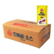 오뚜기 일회용 허니머스타드 배달용 12g 200개 1박스