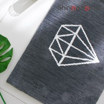 샤인 발매트 2개 세트 다이아 러그 M+L /욕실/주방/현관/베란다, 단품