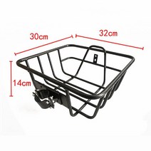 컨버터 변환기 호환 부품 모터 접이식 자전거 바구니 전기 패니어 20 인치 소형 휠 스쿠터 후면 사이클링, 04 Front Basket