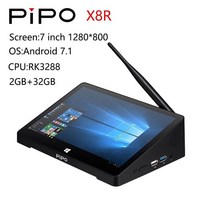 소형PC 미니PC 산업용미니PC PIPO X8 Pro / 미니 PC 7 인치 1280*800 Win10/안드로이드 7.1/리눅스 인텔 N4, 01 미국, 03 X8R Android 7.1