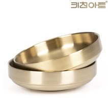 키친아트 티타늄 이중찬기 15.5cm 2개세트 접시 반찬그릇 앞접시, 단품, 2개