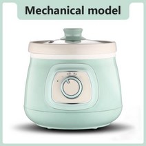 죽메이커 죽제조기 죽 만드는 기계 1.5l 지능형 다기능 스튜 컵 세라믹 라이너 건강 냄비 타이밍 수프 스튜 따뜻한 전원 조절 가능 가정용 업소용, 메카니컬 그린