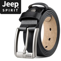 JEEP SPIRIT 캐주얼 소가죽 벨트 BT0493-BT0497 + 검수 스티커
