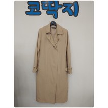 여02851 잇미샤정품 춘추롱바바리 트렌치코트 중고구제 코딱지구제