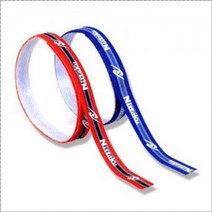 닛타쿠 탁구라켓 스트라이프 가드 탁구채 사이드테입, NL-959412mm, 빨강