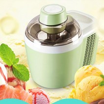 소프트 아이스크림 기계 소프트아이스크림 콘아이스크림 메이커 가정용 완전 자동 지능형 아이스크림 기계, 01 WHITE_02 EU