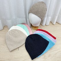 심플 슬라브 골지 플랫 비니 모자 롱비니 숏비니 커플 가벼운 와치캡 봄모자 여름