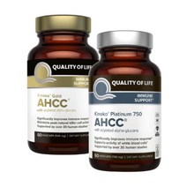 키노코 플래티넘 골드 AHCC 표고버섯균사체, 키노코 플래티넘 750mg60캡슐