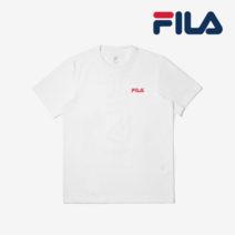 휠라 휠라FS2RSD2208X 공용 기능성 네온 로고 반팔 티 OWH