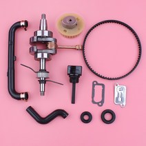 크랭크 샤프트 캠 풀리 기어 타이밍 벨트 오일 씰 혼다 GX35 4 스트로크 엔진 브리더 튜브 딥 스틱, 한개옵션0