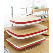 장인 대나무 핸드크래프트 양면형 실용적 도마 3size 단단한 재료손질 감성, 직사각/화이트