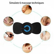 경추목베개 숙면 베개 낮잠 수면 높은 비개 경추휴대용 미니 전기 목 마사지 기계 뒷 경부 척추 패치 통, 한개옵션0