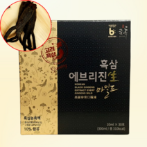 흑삼농축 추출액 국내 금산 흑삼근 흑미삼 배도라지 농축액 고려흑삼스틱 마일드 30포