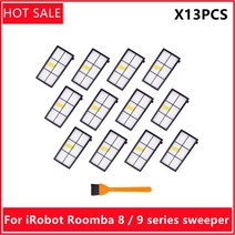 IRobot Roomba 액세서리 860 865 866 870 871 980 960 966 981 예비 부품 진공 청소기 브러시 사이클론 i 로봇 Hepa 필터, [05] 13pcs