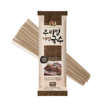 삼시세끼연구소 전통우리밀 국산메밀 메밀 메밀국수 메밀면 메밀소바 면 소바면 막국수 100% 국내 국산 400g, 우리밀 메밀국수 400g, 1개