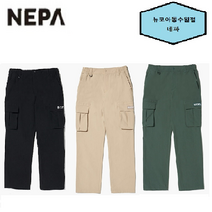 네파 이월 출시가 99 000원 (60%할인) 허리 전체 E-BAND 및 스트링 구조로 착장시 편안한 남성 C-TR 카고 팬츠-7H31665 #(NEPA-1)