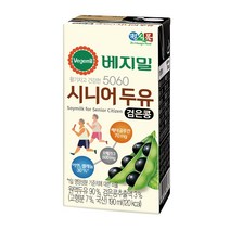 정식품 베지밀 5060 시니어 두유 190ml 48개 16입 3박스 검은콩두유 콩단백질 식물성 단백질 오메가3 필수지방산 미네랄 베타글루칸 칼슘 비타민D 올리고당 결정과당