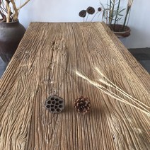느릅나무 고재 테이블 식탁 상판 원목가구 주문제작 소재, 가로 60cm X 세로 60cm X 두께 3cm