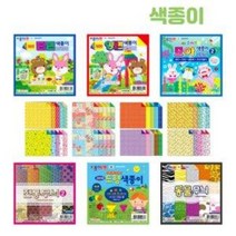 같은색 단면 양면 색종이 뜯어쓰는 모아 도형 스티커, 제품선택, 8_도형색종이/10팩/갑/9009040