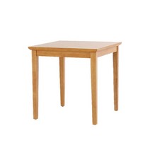 클래식 베이직 애쉬 고무나무 원목 2인용 식탁(75cm 4색) 34평 프랑스 비싼, 월넛