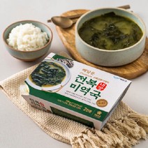 우리네농산물 수제 전복 내장 미역국 2인분(700g) / 간편조리