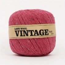 [슬로우플로우] 램스울 빈티지 50g 보카시 컬러 고급 lambs wool, 18 진핑크, 1개