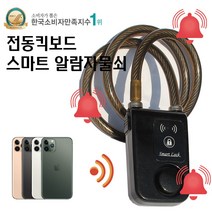 더잉컴퍼니 전동킥보드 자물쇠 오토바이 전기자전거 도난방지 경보기, ML-1(디지털키패드형)