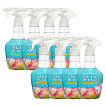 샤프란 꽃담초 섬유탈취제 연꽃향 본품, 400ml, 8개