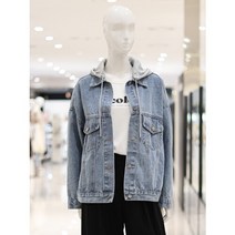 ab.f.z [ab.f.z] 백레터링후드데님자켓 (KSX5HJ35G)