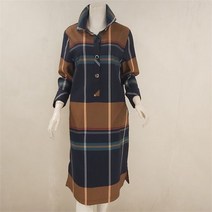 최복호 최복호 NC05 체크 오버핏 원피스 z221 3060 35 (8509073)