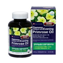 노블 캐나다 달맞이꽃 종자유 오일 유 기름 감마리놀렌산 gla 식물성오메가6 혈행개선 영양제, 180캡슐, 1개
