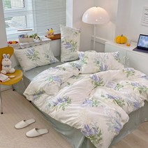 하마잡화점 신혼부부이불 꽃무늬 꽃 플라워 체크 체크보드 이불 면 잔꽃 큰꽃