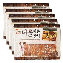 메가펫 더올바른 강아지간식 300g x5개, 5개, 건식꽈배기