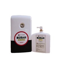 방향제자동분사기(최신형)+공기탈취 방향제300ml무료제공/에코원에어탈취제/ 에코원에어방향제/향선택가능/방향제분사기, 화이트머스크