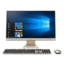 ASUS AiO 올인원 데스크탑 PC 23.8인치 FHD 눈부심 방지 디스플레이 인텔 펜티엄 골드 7505 프로세서 8GB DDR4 RAM 256GB PCIe SSD 윈도