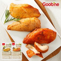 [굽네 오통닭]치킨맛 그맛 오븐구이 통 닭가슴살 2종 12팩, 03_오통닭 매콤바베큐 12팩_NZ39