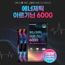 L아르기닌효능 에너제틱 아르기닌6000 20g 15포